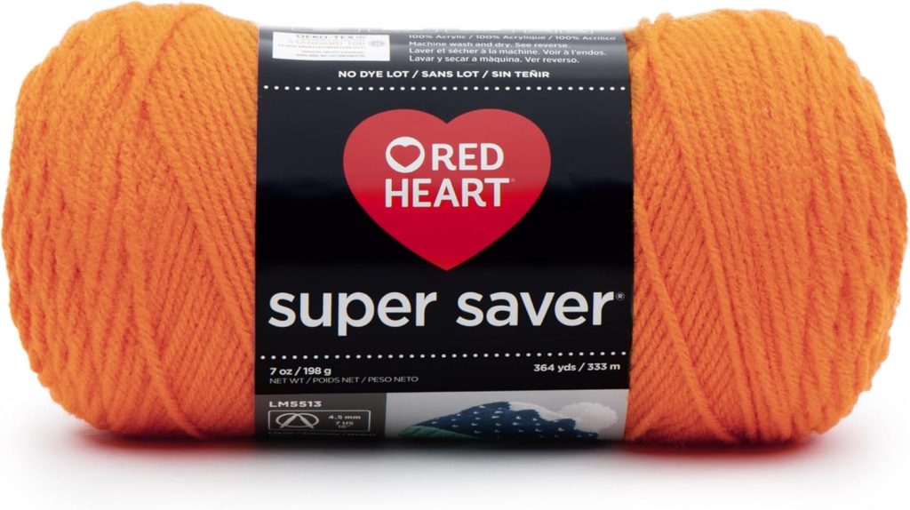 Red Heart Super Saver Lana Gobbia 2 Confezione – Color Buff, 198g Per Matassa, Facile Da Lavare, Per Uncinetto E Maglia